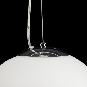 Lustra / Pendul stil modern 40cm Ball alb 183164 universul-luminii.ro