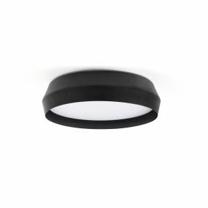 Lustra / Plafoniera LED design modern slim SHOKU 35cm negru