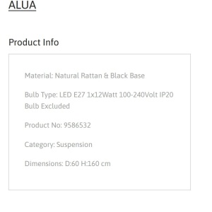 Lustra ratan design natural ALUA NVL-9586532 246244 universul-luminii.ro