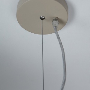 Lustra suspendata design decorativ Bologna 4L gradient/alb - Img 8