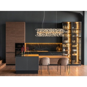 Lustra suspendata design elegant KATRINA L-90cm auriu 64135H4 GL 172184 universul-luminii.ro