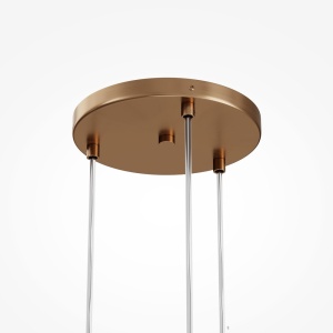 Lustra suspendata design modern minimalist Basic 3L aurie - Img 6