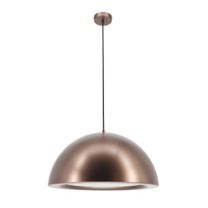 Lustra suspendata design modern RENE D-50cm coffee
