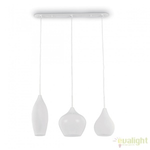 Lustra suspendata design modern SOFT SB3 BIANCO 111858 - Img 1