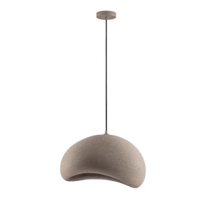 Lustra suspendata design modern, Stone Brown, AERE, L 50cm