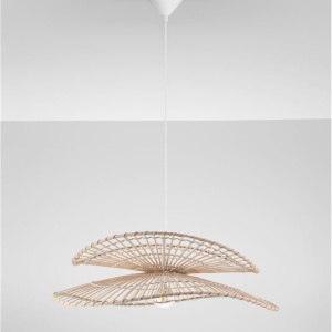 Lustra suspendata design natural, ARTIC, D 60cm 167304 universul-luminii.ro
