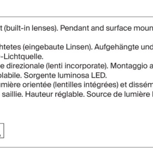 Lustra suspendata design tehnic Points alb - Img 5