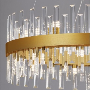 Lustra suspendata eleganta design modern Crown 75cm 158054 universul-luminii.ro
