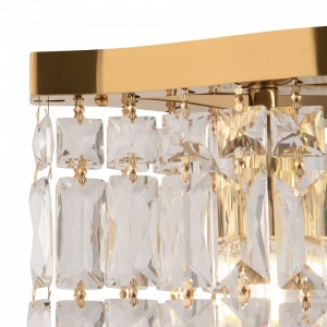 Lustra suspendata eleganta design modern Dune auriu 118624 universul-luminii.ro