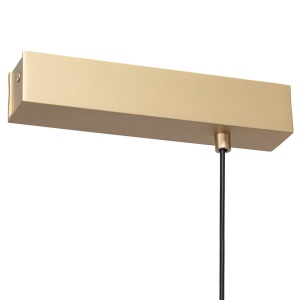 Lustra suspendata LED, 120cm, Otel, Auriu, MIAMI 169374 universul-luminii.ro