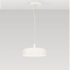 Lustra suspendata LED 3000K NOELIA crem 40cm - Img 3