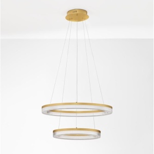 Lustra suspendata LED CCT design circular Luana 60cm NVL-9130638 247544 universul-luminii.ro