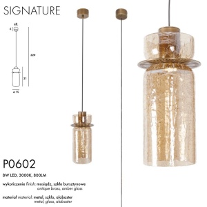 Lustra suspendata LED moderna Signature B - Img 7