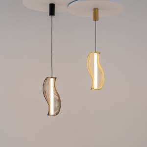 Lustra Suspendata LED, Negru, Shadows of the past 244814 universul-luminii.ro