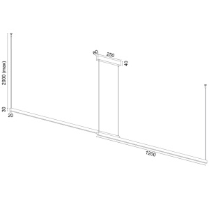 Lustra suspendata LED, Otel, Negru, MIAMI 246134 universul-luminii.ro