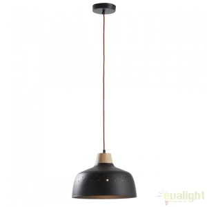 Lustra suspendata / Pendul design modern BLOG negru A505R01 JG - Img 1