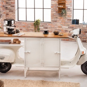 Masa bar design unicat Scooter 250cm - Img 4