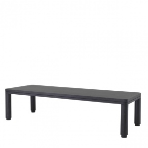 Masa design elegant LUX Atelier 300x115cm, gri carbune 113765 HZ
