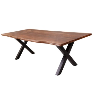 Masa design industrial Amazonas X 180cm natur Sheesham A-6540192 VC