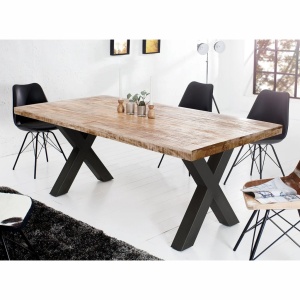Masa design industrial Iron Craft 200cm Mango