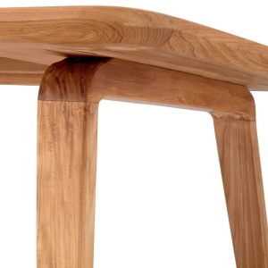 Masa design LUX Glover Natural Teak, 245x110cm - Img 4