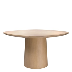 Masa design LUX Motto furnir stejar, 130x130cm - Img 8