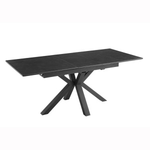 Masa extensibila, Ceramica Gri Grafit, ETERNITY 160-200cm A-46624 VC