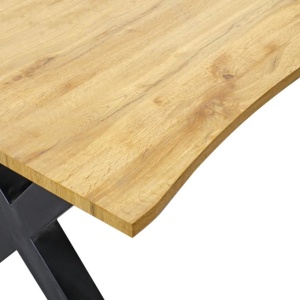 Masa extensibila design industrial Wild 180-220x90cm - Img 5