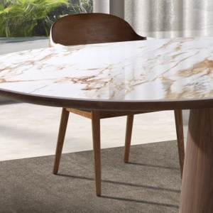 Masa marmura portelanata Walnut 240x120cm - Img 7