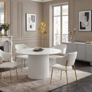 Masa rotunda, Ceramica Alba, UNIQUE 120cm A-46383 VC - Img 7