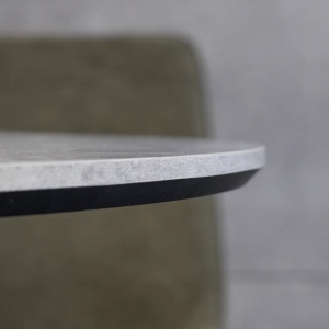 Masa rotunda design gri beton ATELIER 120cm - Img 7