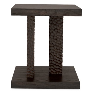 Masuta auxiliara design LUX Bravon, Ebony oak veneer - Img 5