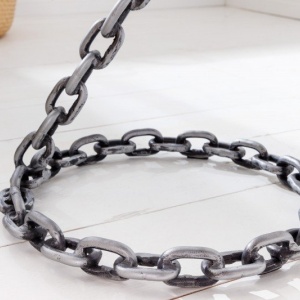 Masuta auxiliara design unicat Chain 55cm - Img 3
