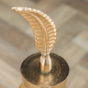 Masuta auxiliara design unicat Faether 65cm gold - Img 5