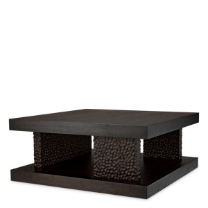 Masuta de cafea design LUX Bravon, Ebony oak veneer