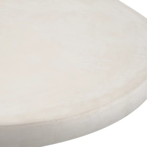 Masuta de cafea design LUX pentru interior si exterior Cleon crem - Img 4