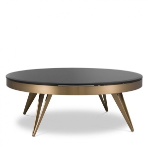Masuta de cafea design LUX Rocco, alama 115222 HZ