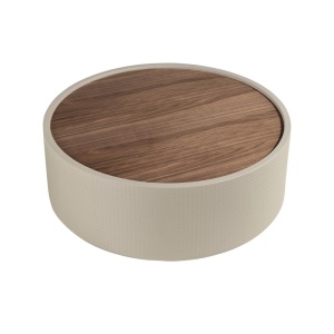 Masuta de cafea design LUX Walnut-Bej