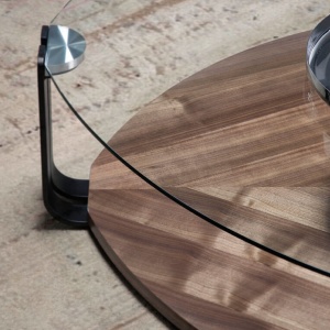 Masuta de cafea eleganta design LUX Walnut AC 2055-MH1904A-NOGAL - Img 7