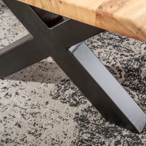 Masuta Design Industrial, Lemn, Metal, Mammut X 110cm - Img 4