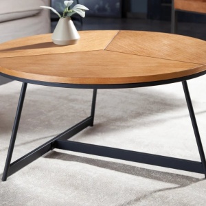 Masuta design industrial vintage Oak Elegance 80cm A-41205 VC - Img 6