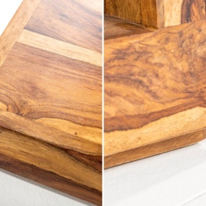 Masuta din lemn GIANT M 60x60cm Sheesham A-36331 VC - Img 5