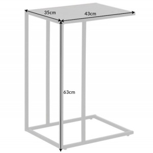 Masuta laterala design industrial Slim Line - Img 2