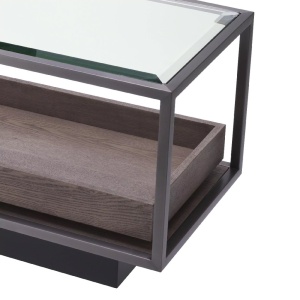 Masuta laterala design LUX Roxton, 90x42cm - Img 5