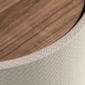 Masuta laterala design LUX Walnut-Bej - Img 8