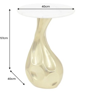Masuta laterala design modern TEAR 60cm - Img 9
