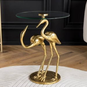 Masuta laterala design unic WILDLIFE CRANE 55cm - Img 8