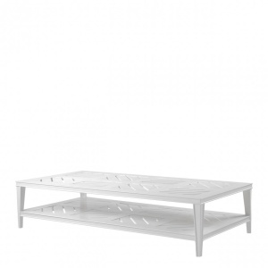 Masuta pentru interior si exterior Bell Rive alb, 180x90cm 113188 HZ