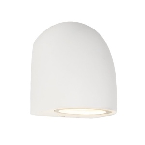 Mini aplica iluminat fatada exterior IP65 BALDY alb