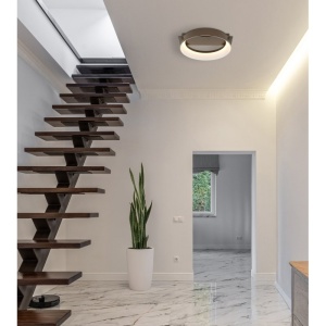 Mini Plafoniera LED metal maro cafeniu SYRAKUS